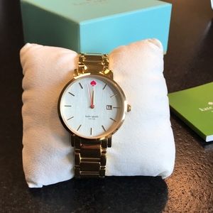 Kate Spade gold Gramercy Grand watch